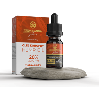 Zertifiziertes CBD-Öl 20% PLUS 4% CBG - Hanföl 2000 mg.