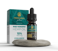 Premicanna PLUS Zertifiziertes CBD-Öl 10% CBD-Hanföl, angereichert mit CBG.