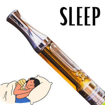 SLEEP CBN cartridge with 60% vaporisation oil (50% CBN + 10% CBD + hops) Hemp Terpenes 1 ml