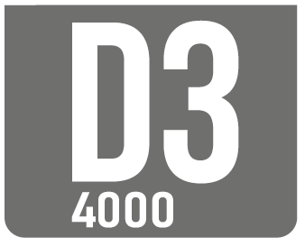 Best-absorbed Vitamin D3 600x4,000 units=2,4 mln units.