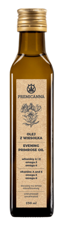 Olej z Wiesiołka Zimnotłoczony 250ml HURT X12