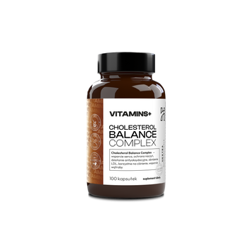 Cholesterol balance complex 100kaps.x500mg - serce, naczynia, LDL, wątroba, ciśnienie