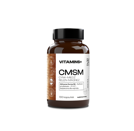 CMSM CYNK–MIEDŹ SELEN–MAGNEZ 100 kaps.