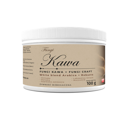 Fungi Energy kawa z ekstraktami z grzybów