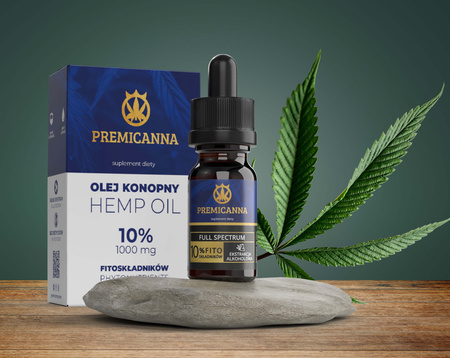 Geprüftes CBD Öl 10% - Natürliches Hanföl - Vollspektrum | 1000 mg.