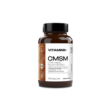CMSM CYNK–MIEDŹ SELEN–MAGNEZ 100 kaps.