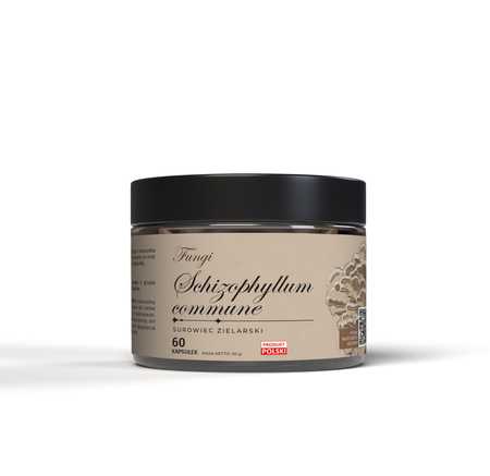 Schizophyllum commune (Schizofylan 10 %) – ekstrakt standaryzowany CERTYFIKAT 60 kaps.