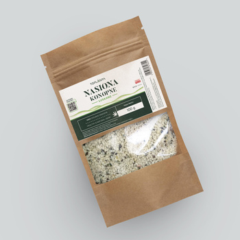 ŁUSKANE NASIONA KONOPI 100g