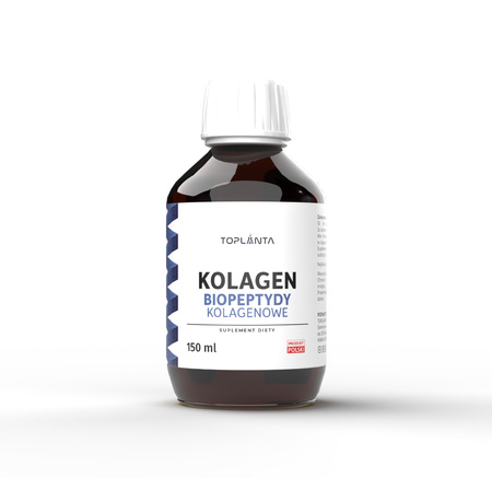 Kolagen - biopeptydy kolagenowe 50 % - Pomarańczowy 150 ml