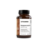 Hesperydyna 100kaps.x400mg – przeciwobrzękowy, uszczelnia naczynia, przeciw hemoroidom i żylakom, poprawia mikrokrążenie,
