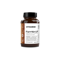 Ferritin UP 100kaps.x450mg : Laktoferyna + COlostrum + Żelazo komplex