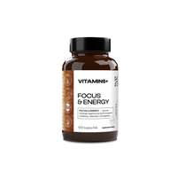 FOCUS & ENERGY 100kaps.x500mg teanina + kofeina + b6 (metylowana forma)