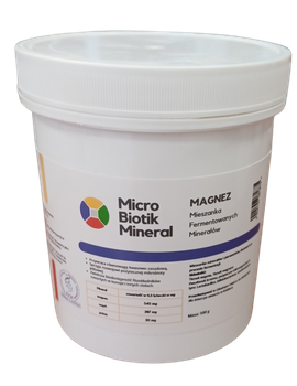 Micro Biotik Mineral MAGNEZ Mieszanka Fermentowanych Minerałów 500g